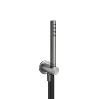 GESSI 316 Душевой комплект, + вывод, держатель, шланг 1,50 м и душевая лейка, цвет: steel brushed (54023#239)