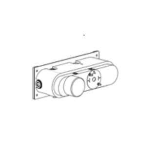CARIMALI Встраиваемая часть для термостатического смесителя на 2 положения (W5100)