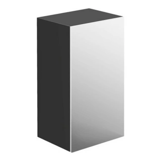 EMCO EVO Средний шкаф 750 мм, дверь с двойным зеркалом, цвет черный/зеркало (9579 509 03)
