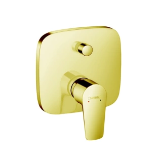 Hansgrohe Talis E Встраиваемый смеситель для ванны с переключателем, с защит.комб. EN 1717, (внешняя часть), цвет: золото (71474990)