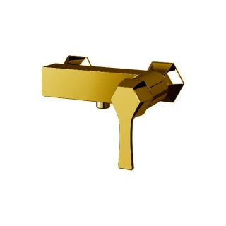 CISAL Cherie Смеситель однорычажный настенный для душа, цвет золото (CE00044124)