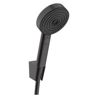 HANSGROHE PULSIFY Душевой набор с держателем 105 3jet Relaxation, шланг 160 см. цвет матовый черный (24303670)