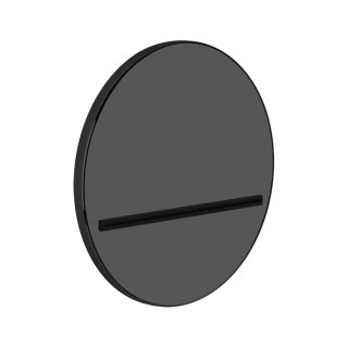 GESSI VENTI20 Излив настенный 207 мм, каскадный, цвет черный матовый (65295#299)