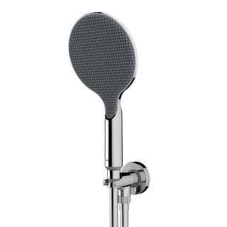 BOSSINI APICE Комплект для душа с держателем с подводом воды, ручным душем и шлангом 1500 мм, цвет хром (CE3002C.030)