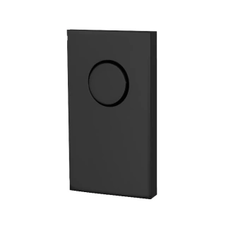 FIMA|Carlo Frattini SWITCH Форсунка с кнопкой открытия/закрытия воды, внешняя часть, цвет черный матовый (F5923NS)