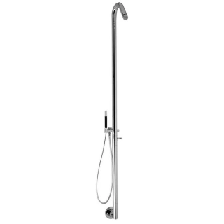 CISAL Step Настенная душевая система:смеситель для душа,верхний душ,ручной душ с держателем и шлангом, цвет хром (ST00505021)