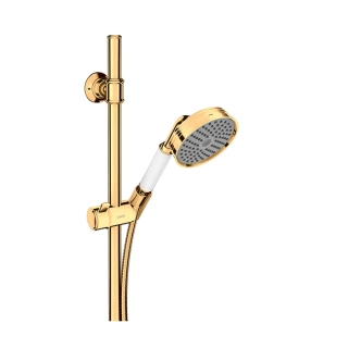 AX Montreux Душевой набор (ручной душ, душевая штанга, держатель для душа), цвет: полированное золото (27982990)