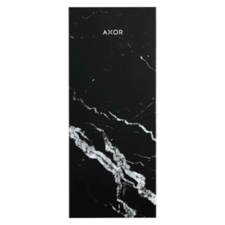 AX MyEdition Панель для смесителя на излив 150, мрамор черный (47915000)