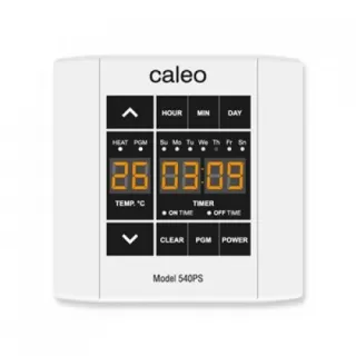 Терморегулятор Caleo 540PS накладной цифровой с программированием 4 кВт