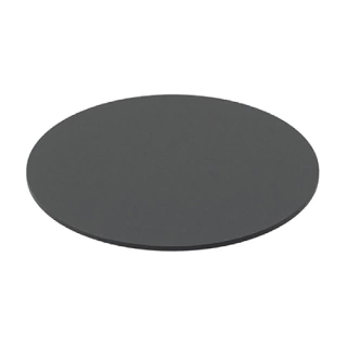 Artceram VOGUE Полка круглая, для консоли ACA054, ACA058, керамика, цвет: черный матовый (TFC005 17)