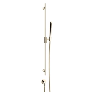 Gessi Anello Штанга в комплекте с душевой лейкой, шланг 1,50 м и вывод воды, цвет Finox Brushed Nickel (63482#149)