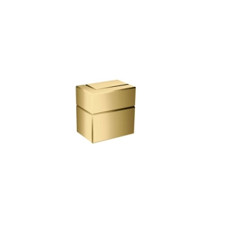 AX Edge Встраиваемый запорный вентиль (внешняя часть), цвет: полир. золото (46770990)