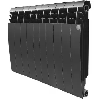 Радиатор Royal Thermo BiLiner Noir Sable 500 10 секций-черный