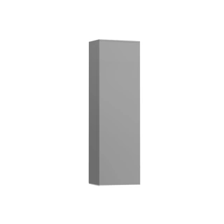 Laufen Kartell Шкаф подвесной, 400х270х1300мм, с 1 дверцей, 4 стек. полки, DX, цвет: сланцево-серый (4.0828.2.033.642.1)