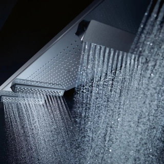 AX ShowerHeaven Верхний душ 1200 x 300 мм, 4jet, потолочный монтаж, c подсветкой 3700K, цвет: хром (10629000)