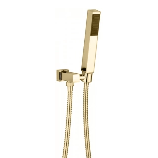 Bongio Душевой набор вывод, шланг и ручной душ, цвет золото (00834OR00)