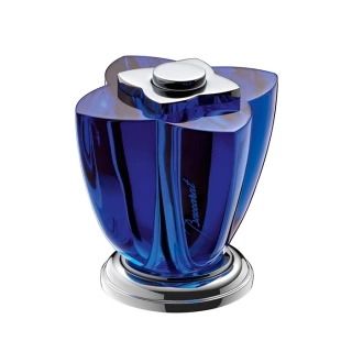 THG PETALE DE CRISTAL BLEU Вентиль смесителя для раковины, стекло синее, цвет хром (U6B-A02-35)