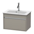 База под раковину Duravit Ketho 410x600x385 с выдвижным ящиком, цвет TERRA (KT642201414) - миниатюра фото 1