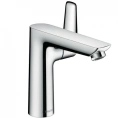 Смеситель для раковины Hansgrohe Talis E с донным клапаном, высокий излив, хром (71754000) - миниатюра фото 1