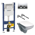 Готовый комплект инсталляции Geberit 458.124.21.1 3 в 1 с унитазом IFO Special и шумоизоляцией - миниатюра фото 2