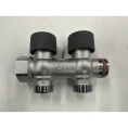 Коллектор REHAU (РЕХАУ - 11316443001)регулирующий, распределительный G3/4 с 2 отводами G 3/4 - миниатюра фото 2