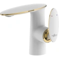 Смеситель Rossinka RS30-11W для раковины с надежным донным клапаном - миниатюра фото 1