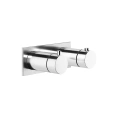 Gessi Ingranaggio Встраиваемый термостат для душа с 1 выходом, хром (63332#031) - миниатюра фото 1