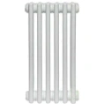Трубчатый стальной радиатор Zehnder Charleston Z-2050/06 секций с боковым подключением N12 3/4 RAL 9016 - миниатюра фото 1