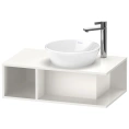 Тумбочка подвесная Duravit D-Neo компактная, 260x800x480 мм, с открытым отделением слева, высокоглянцевый белый (DE493802222) - миниатюра фото 1