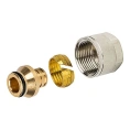 Фитинг STOUT компрессионный для труб из сшитого полиэтилена flex 20x2-8x3/4 - миниатюра фото 1