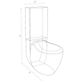 Унитаз-компакт ArtCeram Blend BLV003 - миниатюра фото 4
