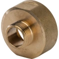 Переходник STOUT ВН 1 1/2 x 1/2 внутренняя/наружная резьба латунный - миниатюра фото 5