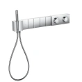 Встраиваемый термостат для душа AX Edge 680/100 на 5 источников с ручным душем, хром (46730000) - миниатюра фото 1