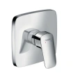 Встраиваемый смеситель для душа Hansgrohe Logis с технологией HighFlow, хром (71607000) - миниатюра фото 1