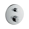 Термостат для ванны AX Uno встраиваемый однопоточный, хром (45405000) - миниатюра фото 1