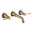 Смеситель для раковины AX Montreux в шлифованной бронзе (16534140) - миниатюра фото 1