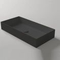 Раковина на столешницу SIMAS AGILE 80×40 см без перелива в цвете Nero Matt - миниатюра фото 1