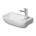 Подвесная раковина Duravit ME by Starck 40x22 см, белая, с отверстием справа (717400000) - миниатюра фото 1