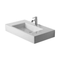 Раковина Duravit Vero для мебели без перелива, белая, 850x490 мм, с 3 отверстиями под смеситель (329850044) - миниатюра фото 3