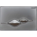 Кнопка смыва Creavit Ufo GP1003.00: матовый хром - миниатюра фото 1