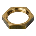 Контргайка STOUT 1 латунная - миниатюра фото 1