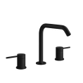 Смеситель для раковины GESSI 316 на 3 отверстия, цвет Black XL (54012#299) - миниатюра фото 1