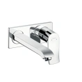 Смеситель для раковины Hansgrohe Metris встраиваемый, излив 225 мм, хром (31086000) - миниатюра фото 1