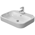 Раковина Duravit Happy D.2 800 мм с переливом и 3 отверстиями под смеситель (2316800030) - миниатюра фото 1
