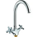 Смеситель для кухни Rush Bianki BI7650-24 с выдвижным изливом - миниатюра фото 1