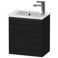 Подвесная тумбочка Duravit D-Neo Black Oak, 440x410x274 мм, с одной дверкой (DE4259R1616) - миниатюра фото 1