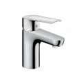 Смеситель для раковины Hansgrohe Logis E 70/1: компактный дизайн без донного клапана, хром (71160000) - миниатюра фото 1