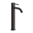 Высокий смеситель GESSI для раковины в матовом черном металле (54309#707) - миниатюра фото 1