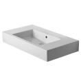 Раковина Duravit Vero для мебели без отверстия под смеситель, 850x490 мм, белая (329850060) - миниатюра фото 3