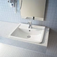 Раковина Duravit Starck III встраиваемая 560x460 мм с переливом, белая (302560000) - миниатюра фото 3